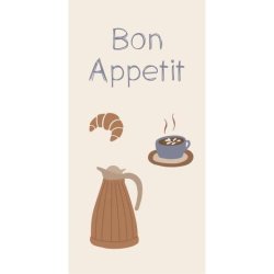 IB LAURSEN SERVIETTER, BON APPETIT - 16 STYK