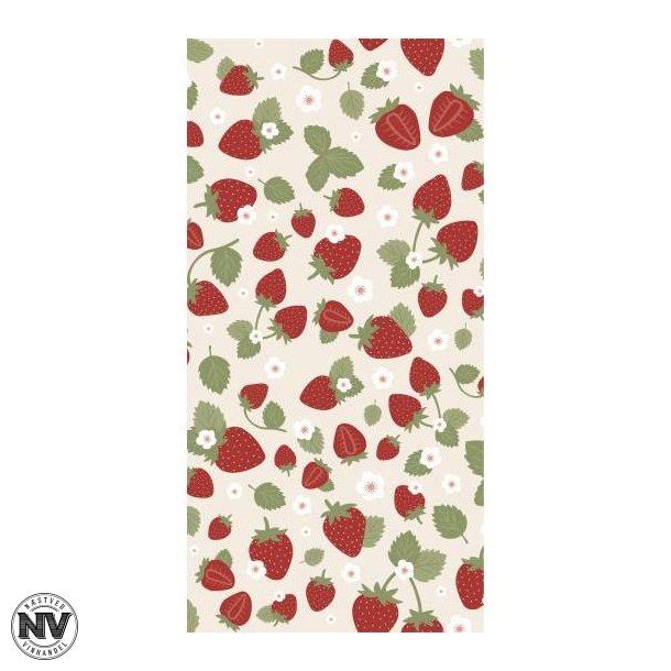 IB LAURSEN SERVIETTER, JORDB�R - 16 STYK