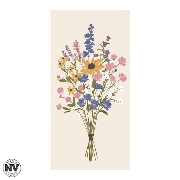 IB LAURSEN SERVIETTER, SOMMERBUKET - 16 STYK
