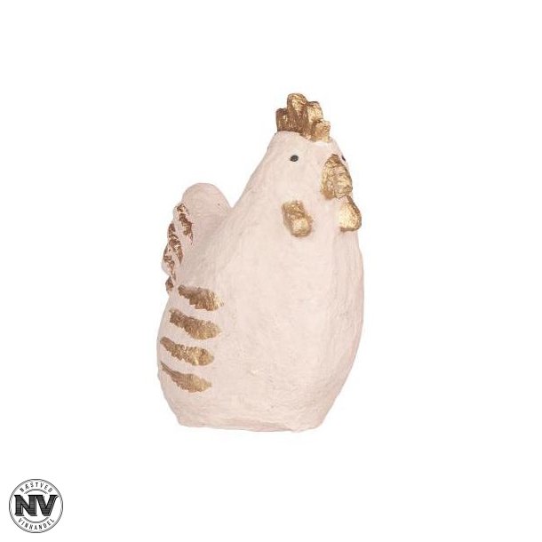 IB LAURSEN P�SKEH�NE I KATRAN MED GULD M�NSTER