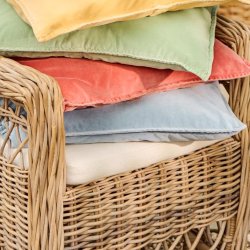 IB LAURSEN PUDE - BL� VELOUR