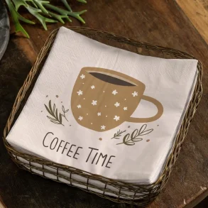 IB LAURSEN SERVIETER, COFFEE TIME - 20 STYK