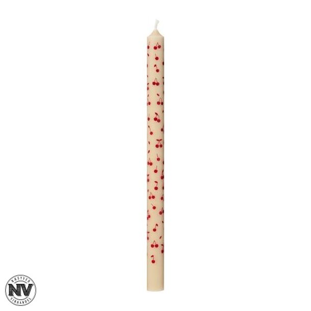 IB LAURSEN KERTELYS MED KIRSEB�R - 1,3 CM.