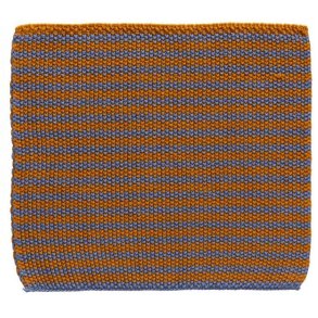 IB LAURSEN MYNTE STRIKKET KARKLUD - GR� & ORANGE STRIBET