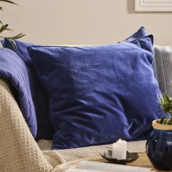IB LAURSEN PUDE - INDIGO VELOUR