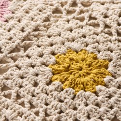 IB LAURSEN PUDE - HEKLET MULTIFARVET