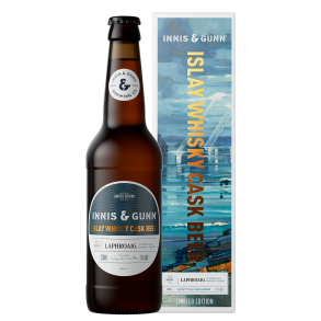 INNIS & GUNN ISLAY WHISKY CASK, RED ALE, LIMITED EDITION 