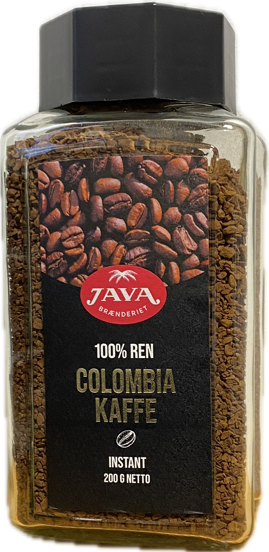 JAVA BRÆNDERIETS INSTANT COLOMBIA KAFFE I GLAS - 200 G. - KAFFE ...