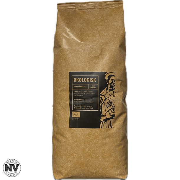 JAVA BR�NDERIETS �KOLOGISK MELLEMRISTET KAFFE - 1 KG. HELE B�NNER