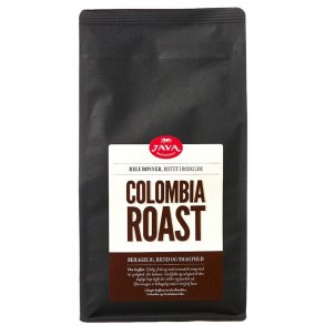 JAVA BRNDERIET COLOMBIA ROAST KAFFE - HELE BNNER