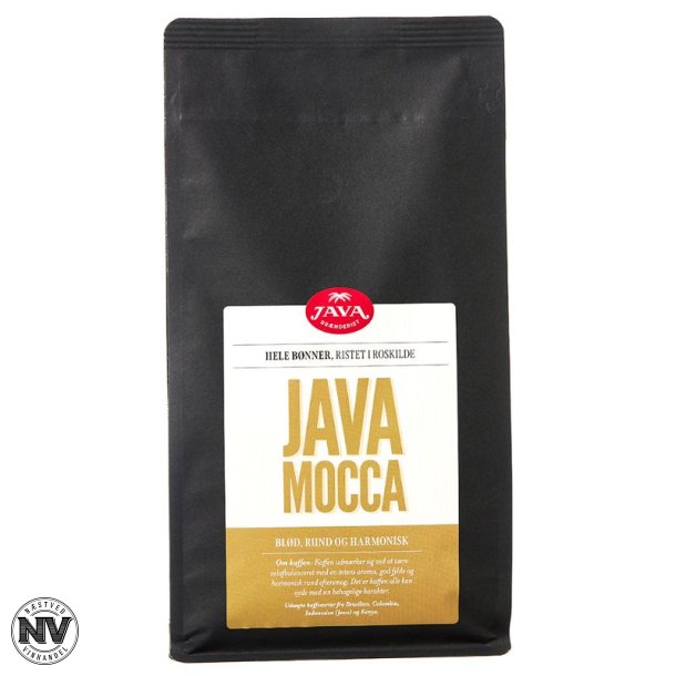 JAVA BRNDERIET JAVA MOCCA KAFFE - HELE BNNER