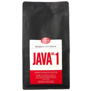 JAVA BRNDERIET JAVA No. 1 KAFFE - HELE BNNER