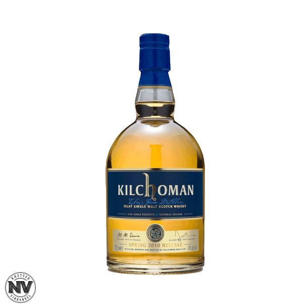 KILCHOMAN SPRING 2010 RELEASE ISLAY SINGLE MALT WHISKY