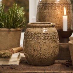 KRUKKE MED BLGEMNSTER