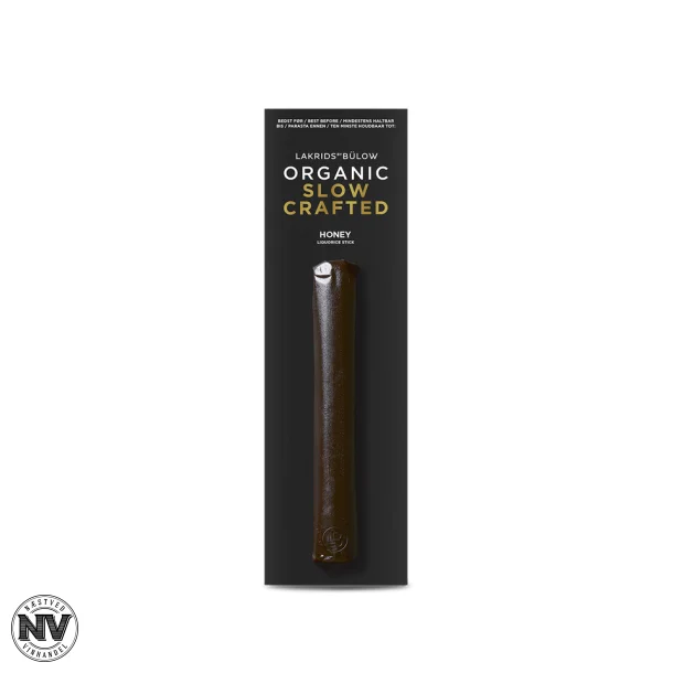 LAKRIDS BY B�LOW, ORGANIC SLOW CRAFTED HONEY LIQUORICE STICK