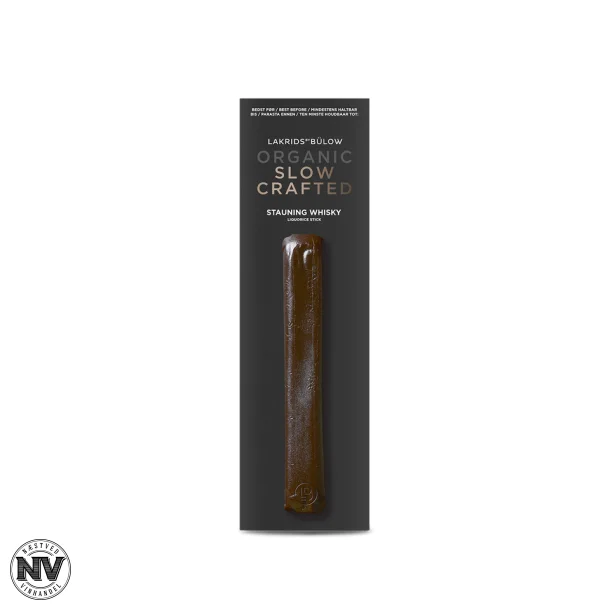 LAKRIDS BY B�LOW, ORGANIC SLOW CRAFTED STAUNING WHISKY LIQUORICE STICK
