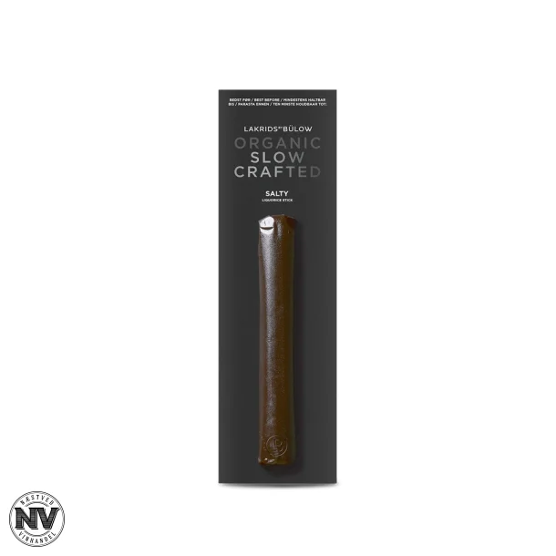 LAKRIDS BY B�LOW, ORGANIC SLOW CRAFTED SALTY LIQUORICE STICK