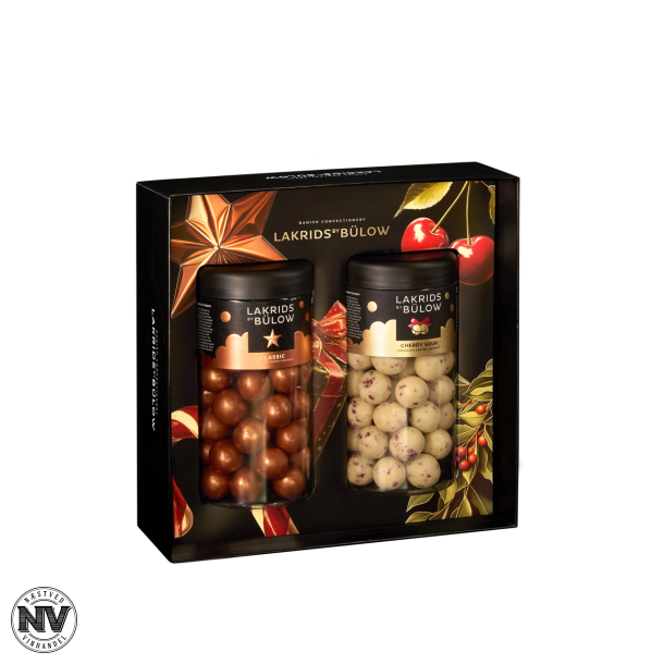 LAKRIDS BY B�LOW WINTER GIFT BOX - CLASSIC CARAMEL &amp; CHERRY SOUR