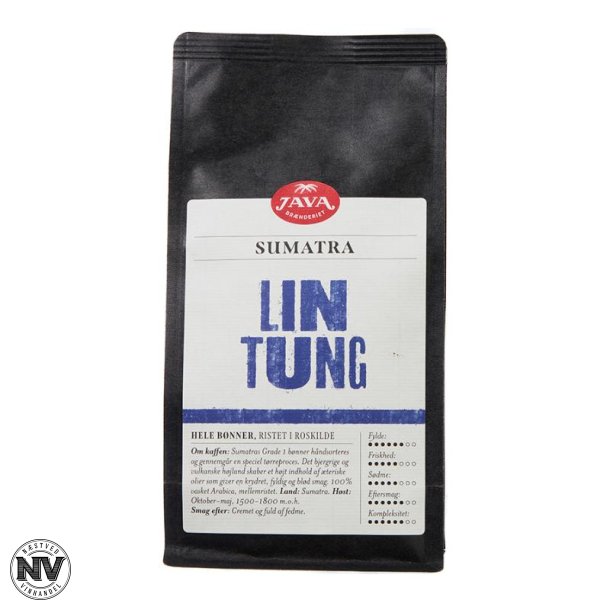 JAVA BRNDERIET SUMATRA LINTUNG KAFFE - HELE BNNER