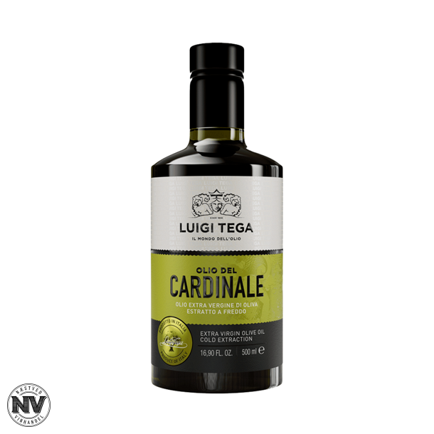 LUIGI TEGA, CARDINALE EKSTRA JOMFRU OLIVENOLIE - 500 ML.