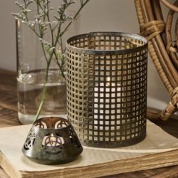 LYGTE TIL BLOKLYS I METALNET - LILLE