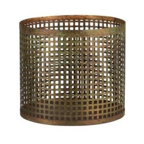 LYGTE TIL BLOKLYS I METALNET - STOR