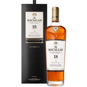 THE MACALLAN, 18 RS SHERRY OAK CASK SINGLE MALT WHISKY, ANNUAL RELEASE 2024