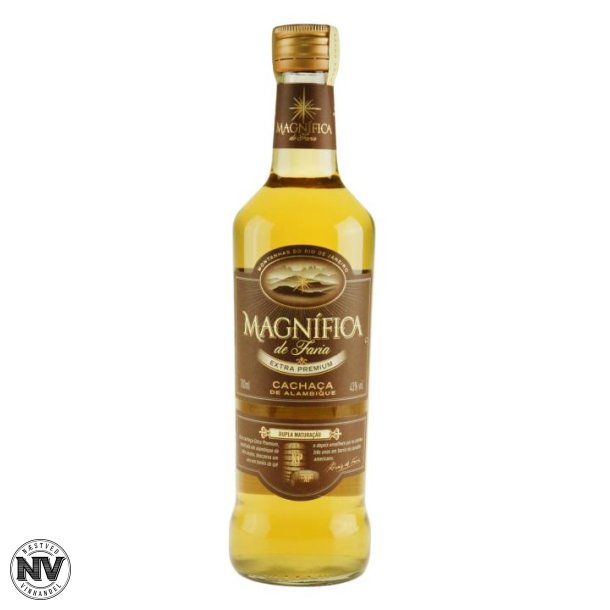 MAGNIFICA DE FARIA CACHACA EXTRA PREMIUM DUPLA MATURACAO