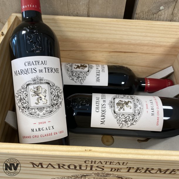 CHTEAU MARQUIS DE TERME, 4. CRU CLASS MARGAUX 2020