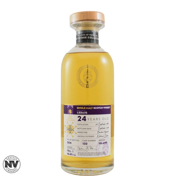 HOUSE OF MCCALLUM, LEDAIG 24 R SINGLE MALT WHISKY