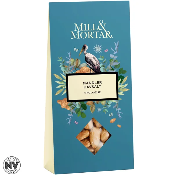 MILL &amp; MORTER MANDLER MED HAVSALT