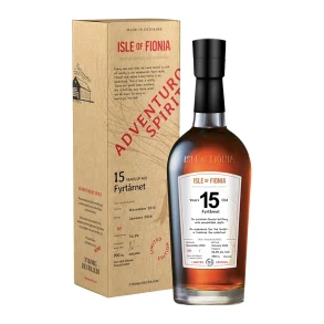 ISLE OF FIONIA, FYRT�NET 15 �RS LIMITED EDITION, �KOLOGISK DANSK SINGLE MALT WHISKY