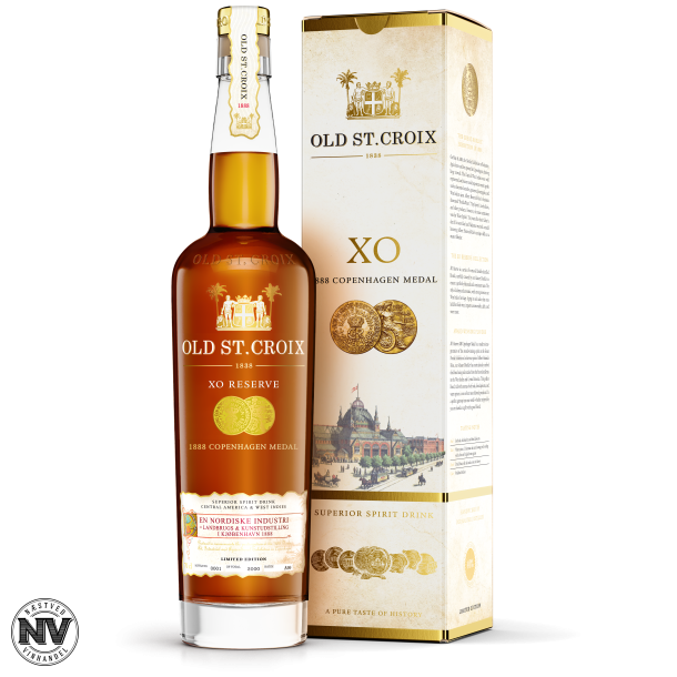 OLD ST. CROIX COPENHAGEN 1888 GOLD MEDAL