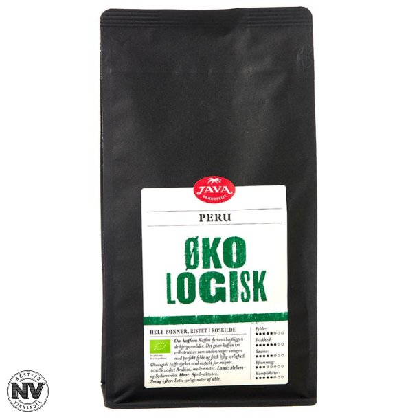 JAVA BRNDERIET PERU KOLOGISK KAFFE - HELE BNNER