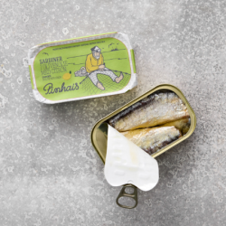 PINHAIS SARDINER I CITRON OG OLIVENOLIE