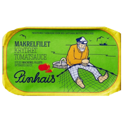 PINHAIS MAKREL I KRYDRET TOMATSUCE