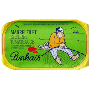 PINHAIS MAKREL I KRYDRET TOMATSUCE