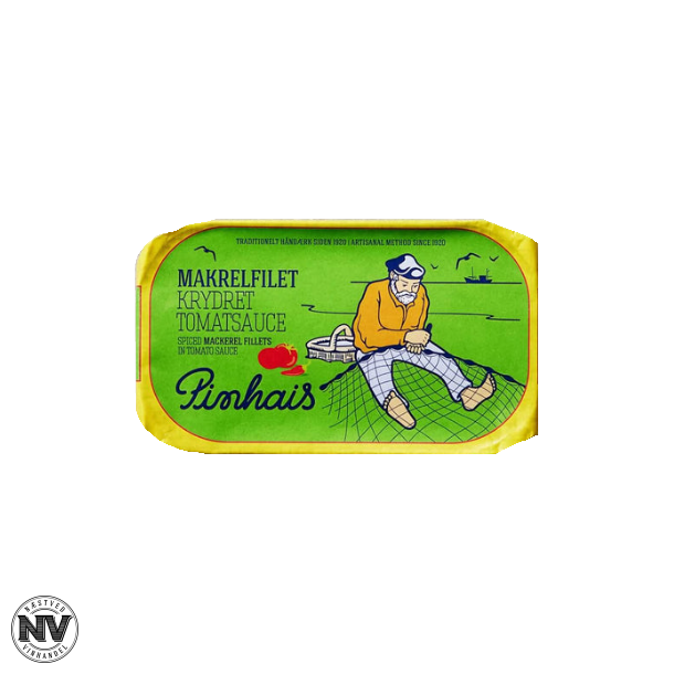 PINHAIS MAKREL I KRYDRET TOMATSUCE