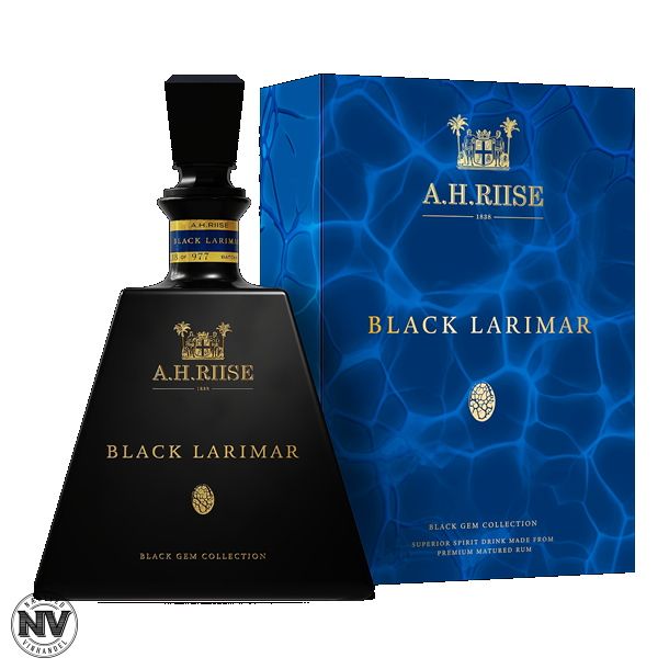 A.H. RIISE BLACK GEM COLLECTION - BLACK LARIMAR