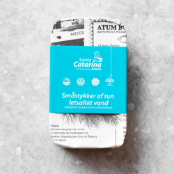 SANTA CATARINA SM�STYKKER AF TUN I LETSALTET VAND