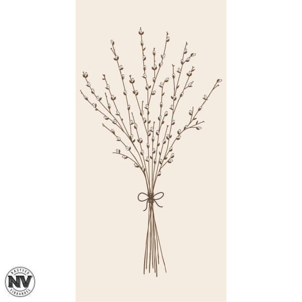 IB LAURSEN SERVIETTER, PILEGRENE - 16 STYK