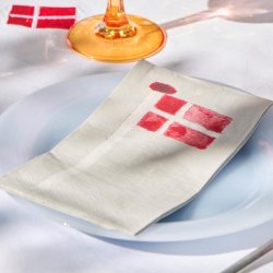 IB LAURSEN SERVIETTER, FLAGSTANG - 16 STYK