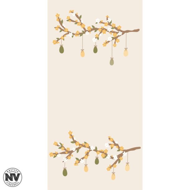 IB LAURSEN SERVIETTER, PYNTET P�SKE - 16 STYK