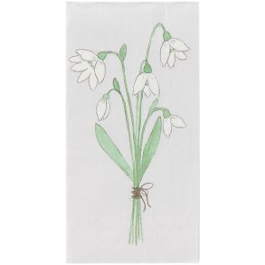 IB LAURSEN SERVIETTER, VINTERG�KKER - 16 STYK