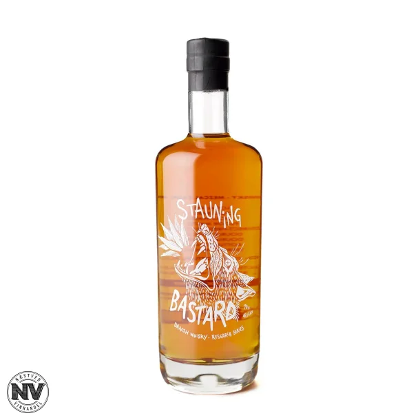 STAUNING BASTARD, MALTED RYE WHISKY, MEZCAL FININSH