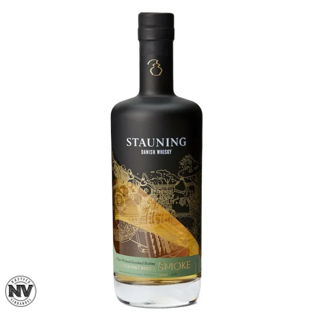 STAUNING SMOKE, PEATED SINGLE MALT WHISKY