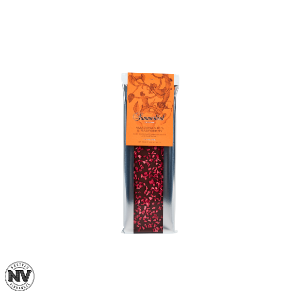 SUMMERBIRD HANDCRAFTED BAR - AMAZONAS 61% &amp; RASPBERRY