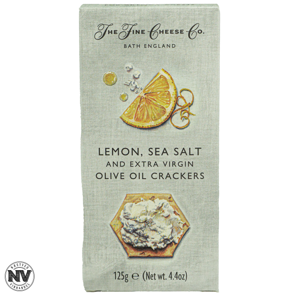 THE FINE CHEESE CO. - CITRON, HAVSALT &amp; OLIVENOLIE CRACKERS