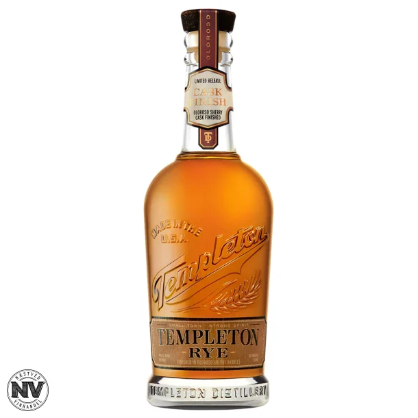 TEMPLETON STRAIGHT RYE WHISKEY, OLOROSO CASK FINISH, LIMITED RELEASE