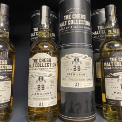 CHESS MALT WHITE ROOK A1 GLEN GRANT 29 R